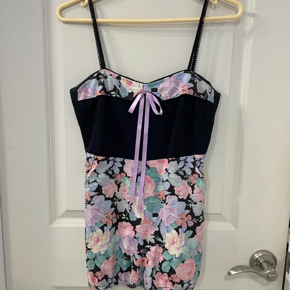 Handmade Floral Pastel Playsuit